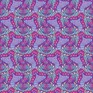 Abstract violet wavy pattern