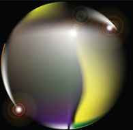 Abstract sphere vector illustration
