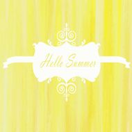 Save the date yellow light color wedding background Vintage swee