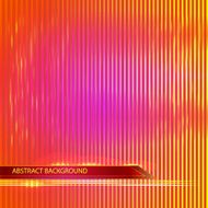 Abstract bright background with lines Postal Card