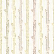 Vector wood logs stripes seamless pattern