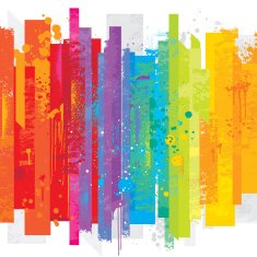 Grunge Rainbow background N2