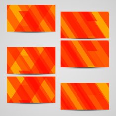 Vector business-card set for your design N208