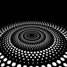 abstract color white dots pattern background