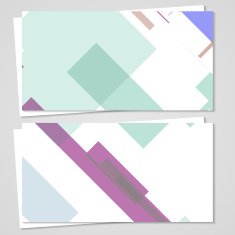 Vector business-card set for your design N214