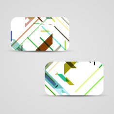 Vector business-card set for your design N225