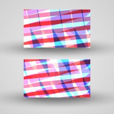 Vector business-card set for your design N227