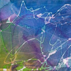 Layered watercolor and ink hand painted texture