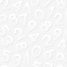 Seamless pattern with numbers N9