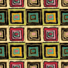 Abstract art ethnic seamless pattern N2