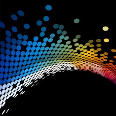 abstract color dots pattern background for design N6