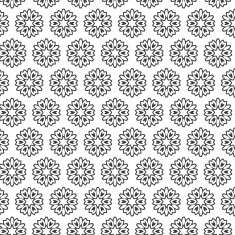 abstract black and white floral texture pattern background