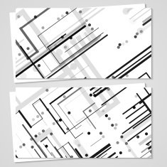 Vector business-card set for your design N238