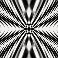 Paper with black and white chaotic starburst pattern