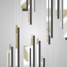 Abstract futuristic shapes N5