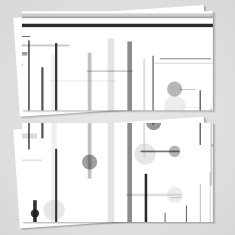 Vector business-card set for your design N252