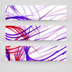 Vector banner set for your design N106