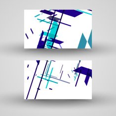 Vector business-card set for your design N266