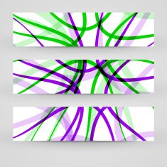 Vector banner set for your design N108