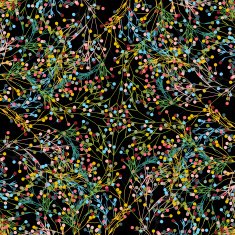 abstract colorful plant pattern background N4