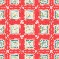 tribal pattern with squares N2
