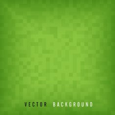 Green vector mosaic background