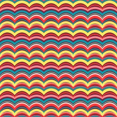 Multicolored abstract pattern N2