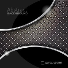 Metal Background and Glass N2