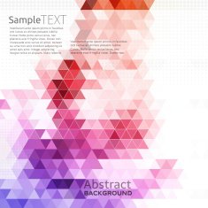 Multicolored mosaic background N36