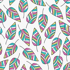 Leaves seamless pattern N41