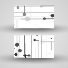 Vector business-card set for your design N290