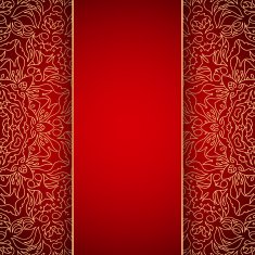 Elegant background with gold lace ornament N2