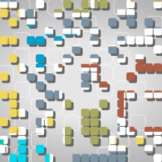 Abstract shapes background N271