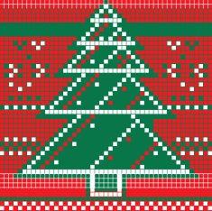 Christmas Pixels Display