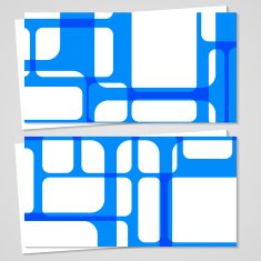Vector business-card set for your design N298