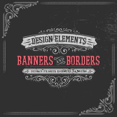 vintage frames and design elements N55