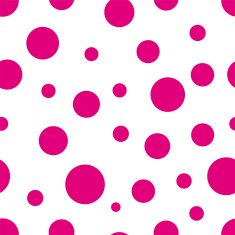 Seamless Polka Dot pink background N2