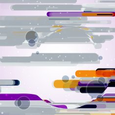 Futuristic abstract illustration N12