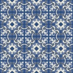 Gorgeous seamless patchwork pattern Moroccan tiles ornaments N6