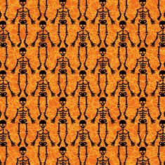 Halloween Skeleton Pattern free image download