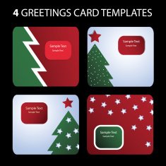 Christmas Card Templates N4