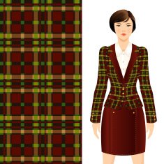 Tartan pattern N15
