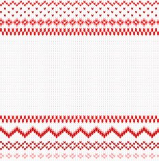 seamless red and white knitted background N7