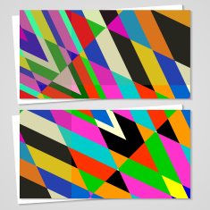 Vector business-card set for your design N300