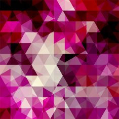Triangle background purple vector pattern