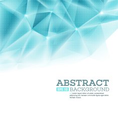 Cristal triangla background Vector illustration