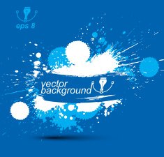 Colored modern vector acrylic wallpaper eps8 blob N4