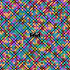 background abstract mosaic of the pixel pattern and squares N9