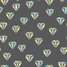 Vector diamonds Abstract seamless pattern N2