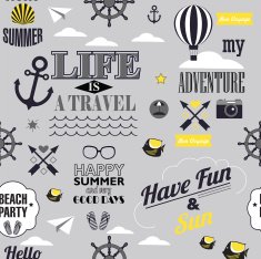 summer newspaper texture pattern